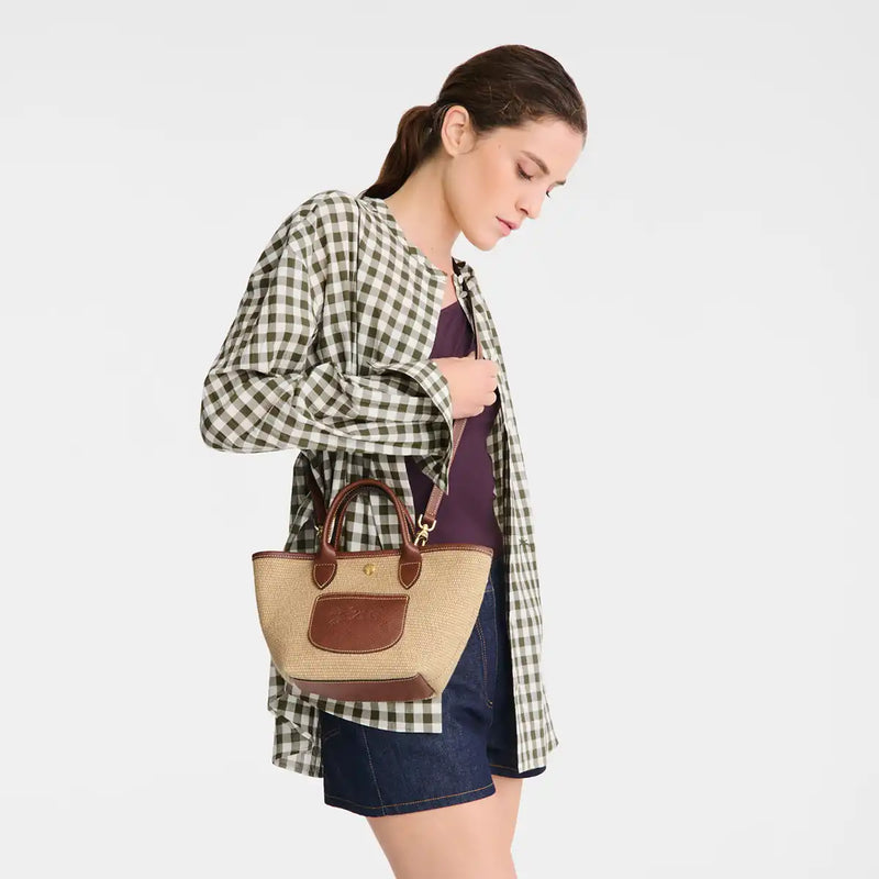 Panier sac porté main XS - Le Panier Pliage - Brun (035)