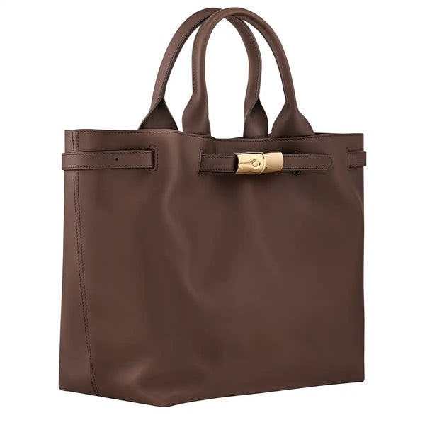 Sac porté épaule L - Le Roseau (Smart) - Mocha (002)