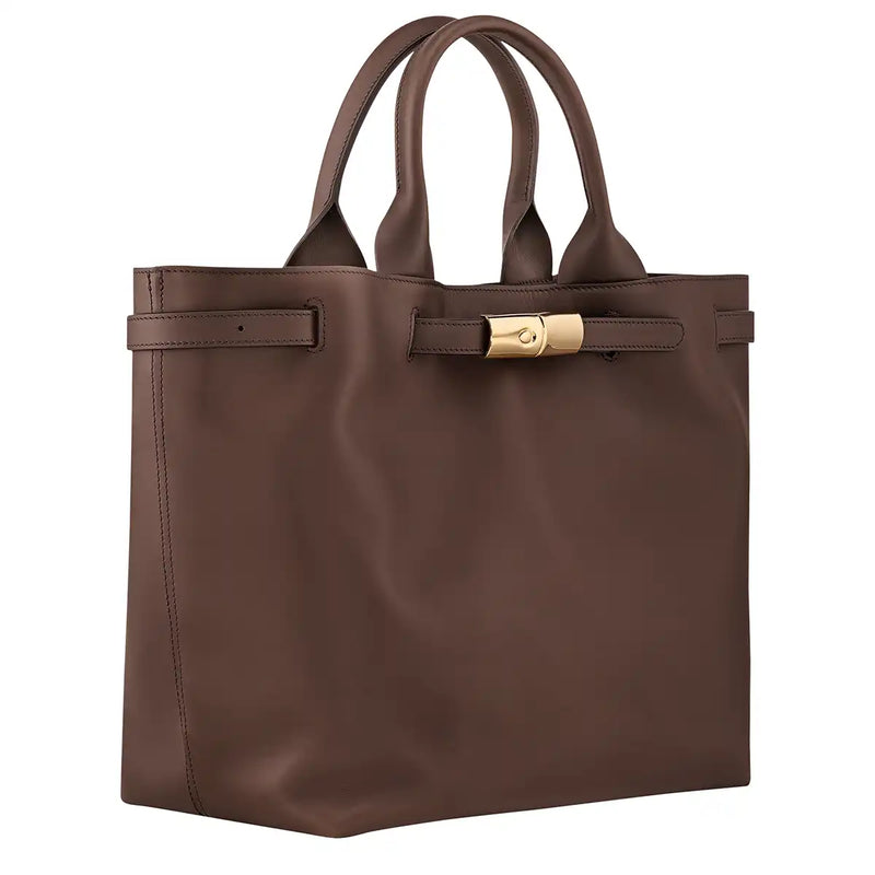 Sac porté épaule L - Le Roseau (Smart) - Mocha (002)