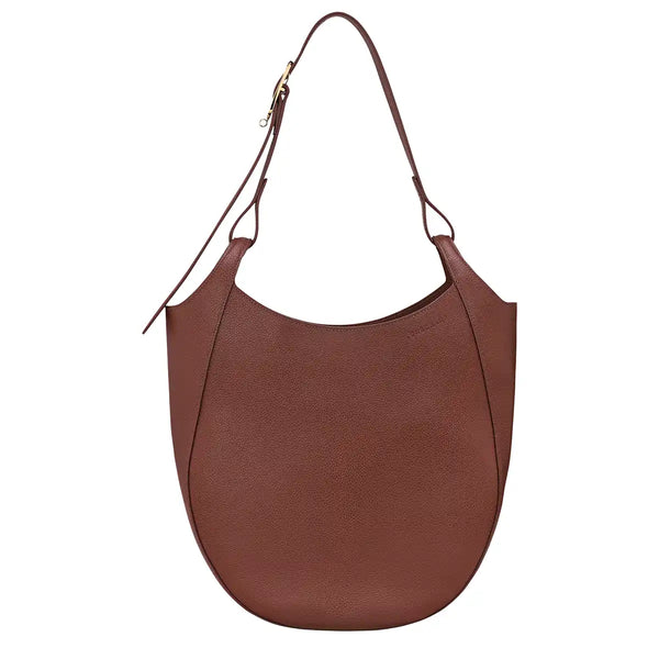 Sac porté épaule L - Le Foulonné - Café (M02)