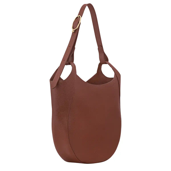 Sac porté épaule L - Le Foulonné - Café (M02)