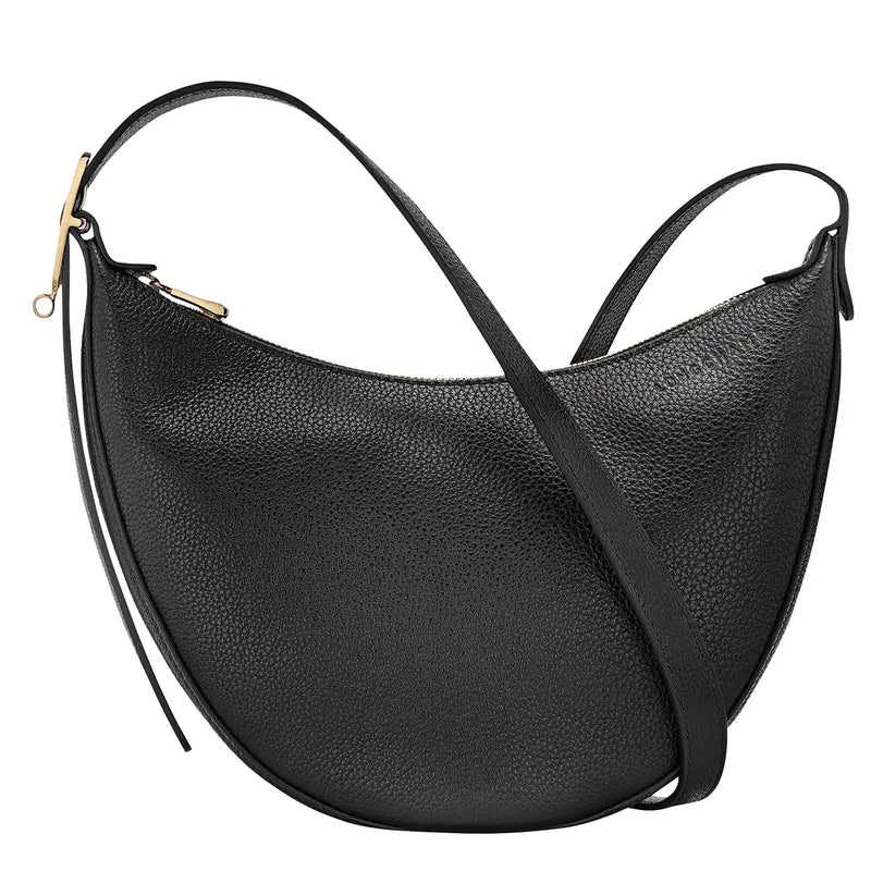 Sac à main Demi-Lune - Le Foulonné - Noir (001)