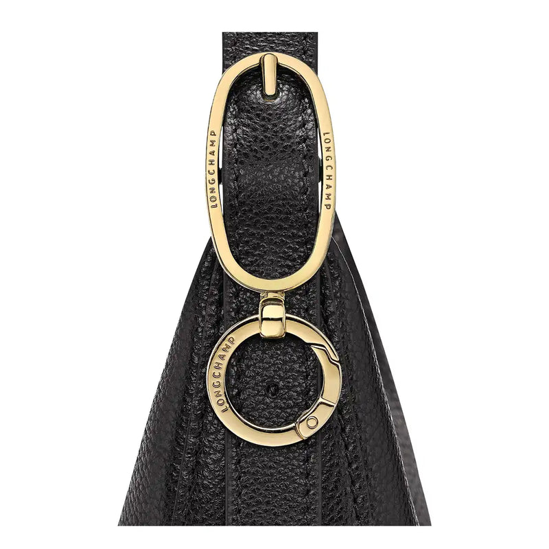 Sac à main Demi-Lune - Le Foulonné - Noir (001)