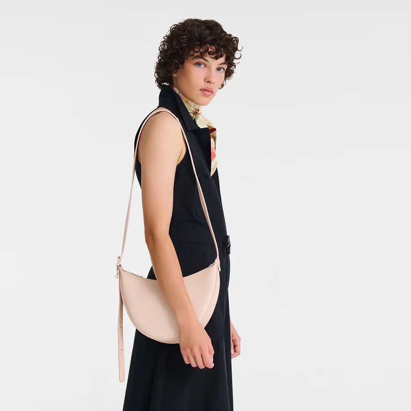 Sac à main Demi-Lune - Le Foulonné - Crème (407)