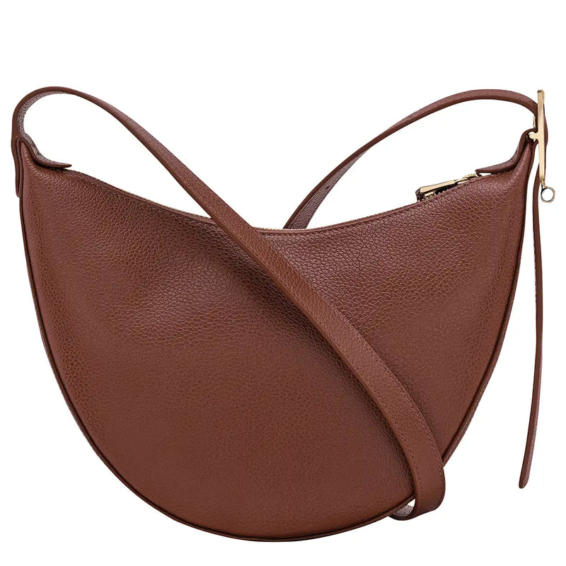 Sac à main Demi-Lune - Le Foulonné - Café (M02)